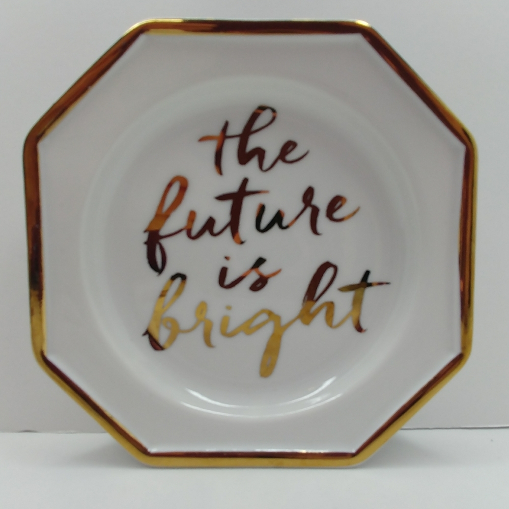 Rosanna Charm School The future is bright 4" Tray